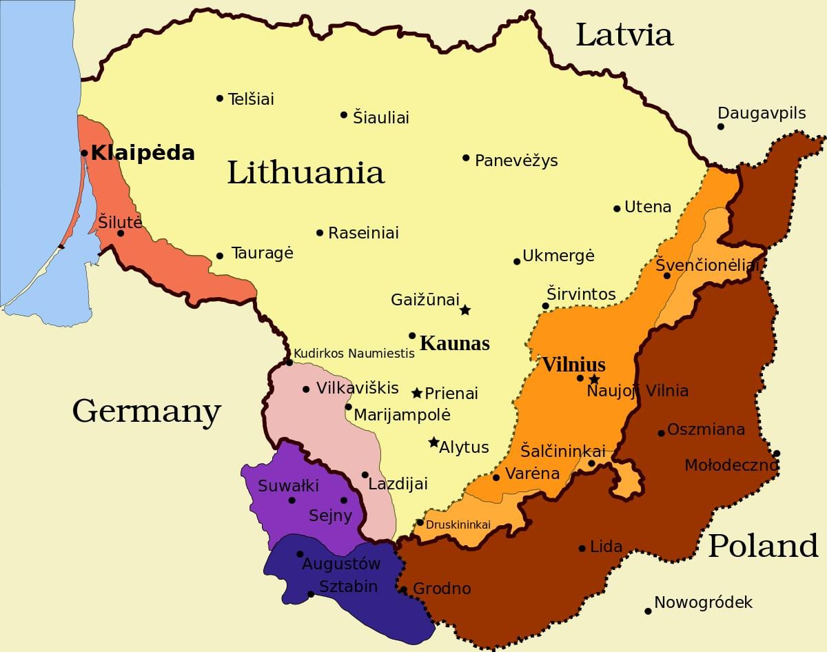 карце каўнаса, Літва